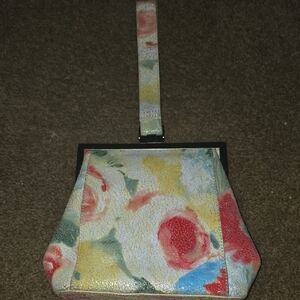 HOBO Floral Clutch with Wristlet